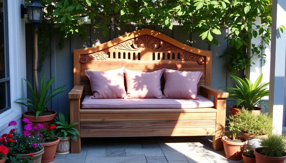 Building a headboard bench - DIY furniture guide