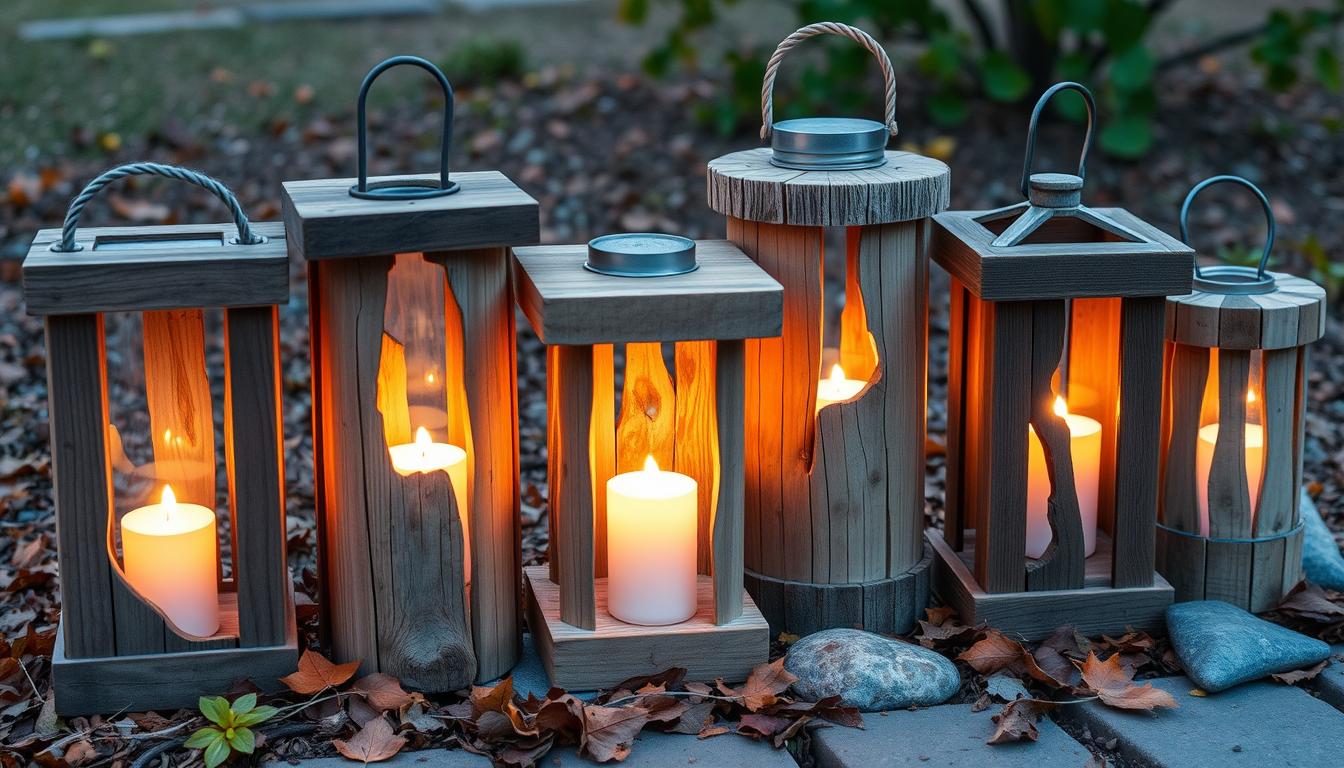 DIY Scrap Wood Lanterns