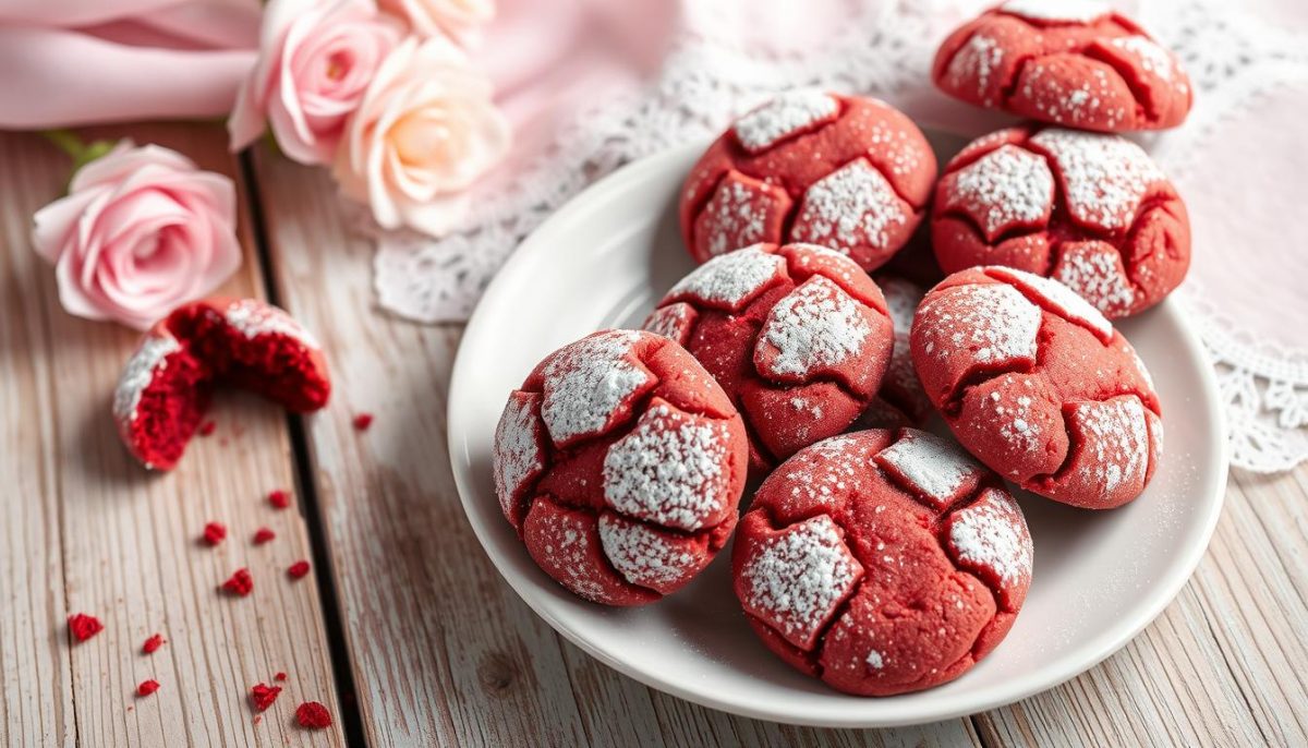 Gluten Free Red Velvet Cookies