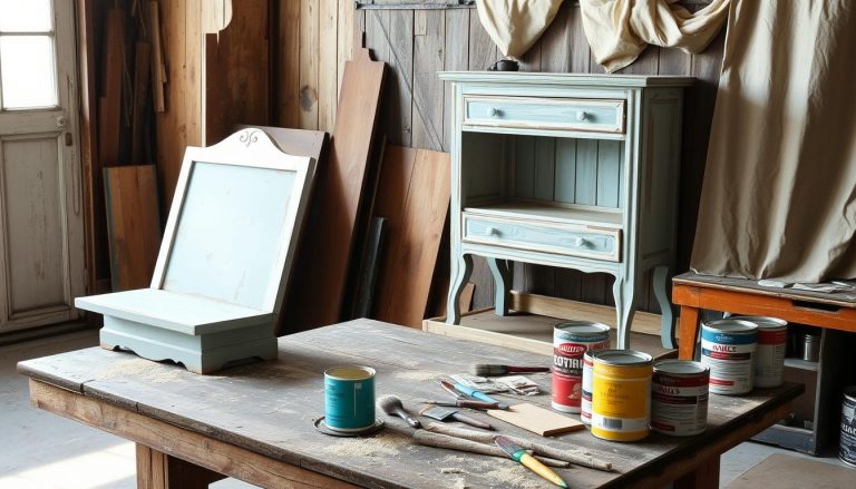 How To Distress And Finish Sand Milk Paint