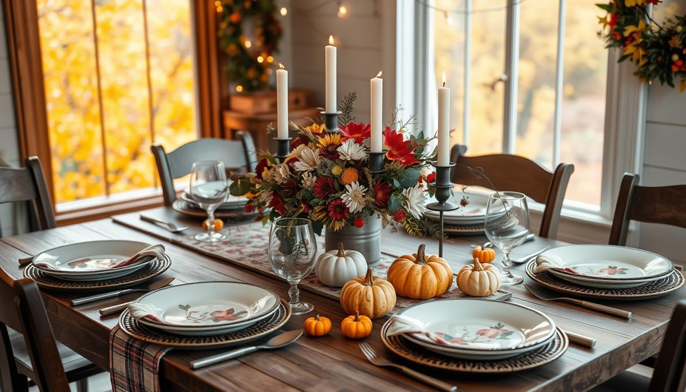 Thanksgiving Table Ideas- Inexpensive and Easy