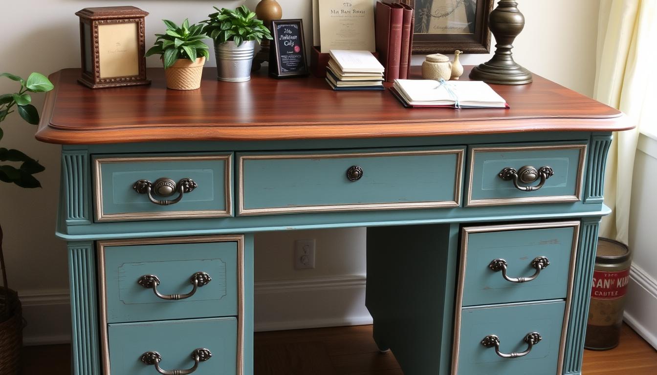 Vintage Desk Makeover