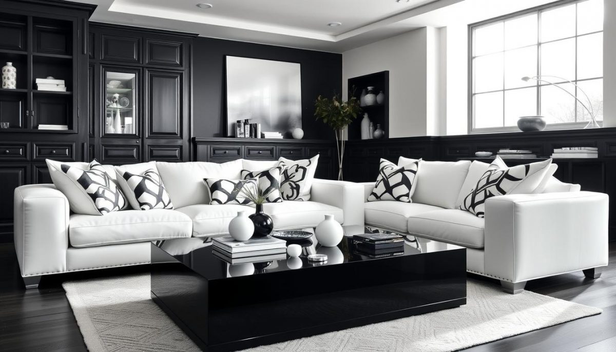 black and white decor inspiration