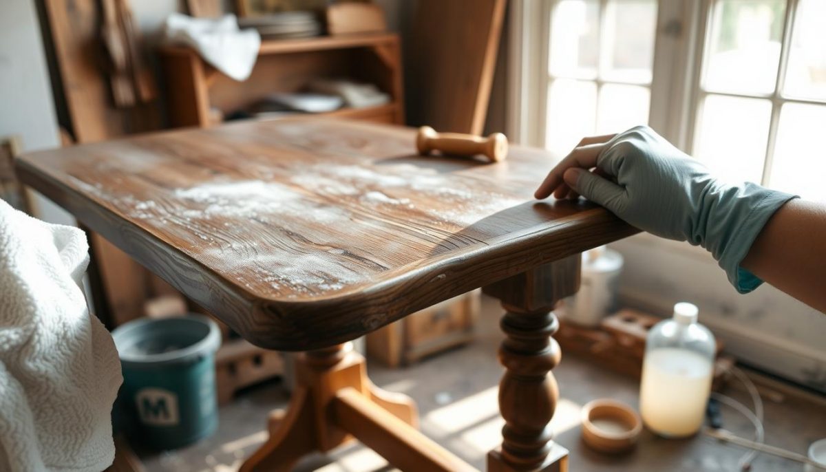 cleaning vintage furniture