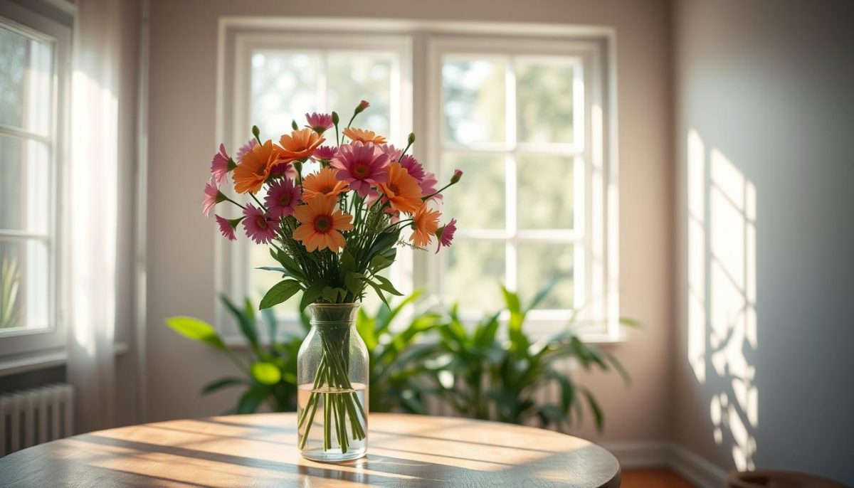 mental health benefits of fresh flowers